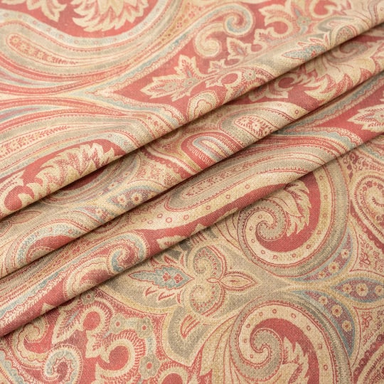 Waverly Quiet Place Rouge Home Décor Upholstery Fabric